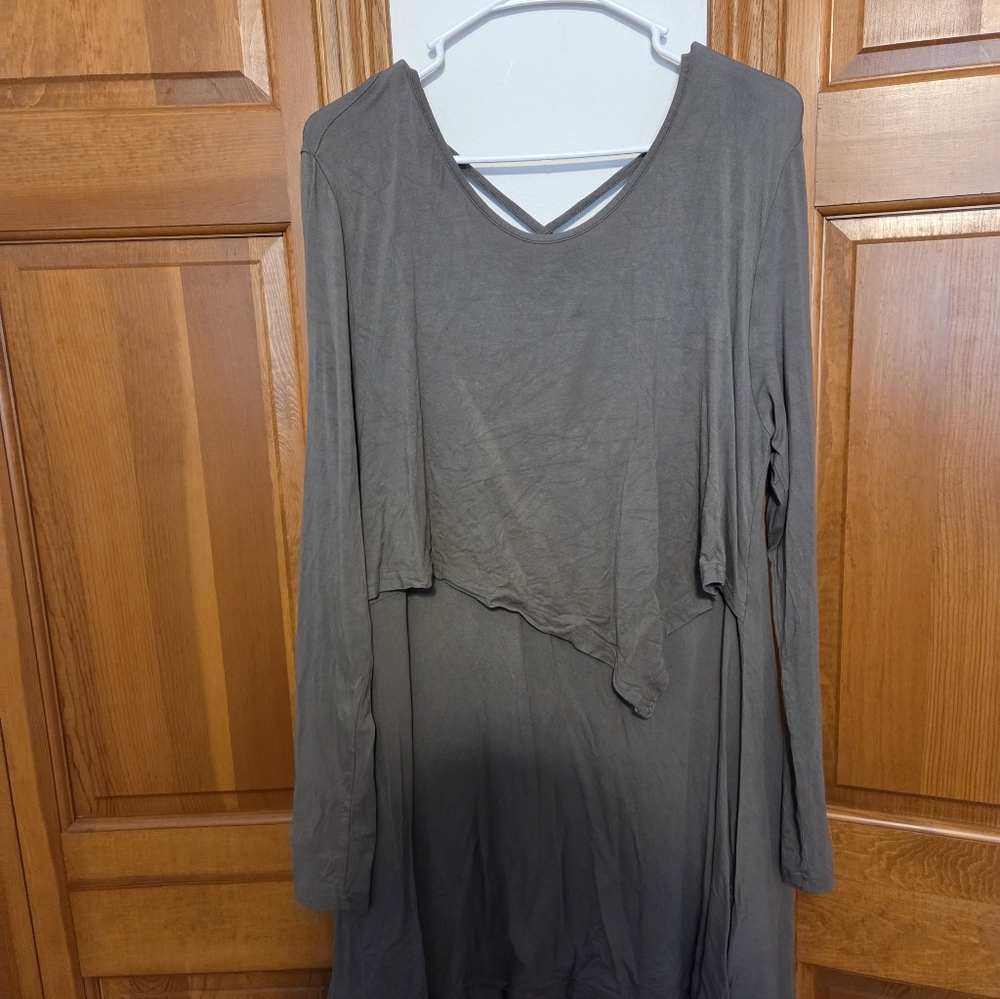 Latched Mama Long Sleeved Shirt almost dress